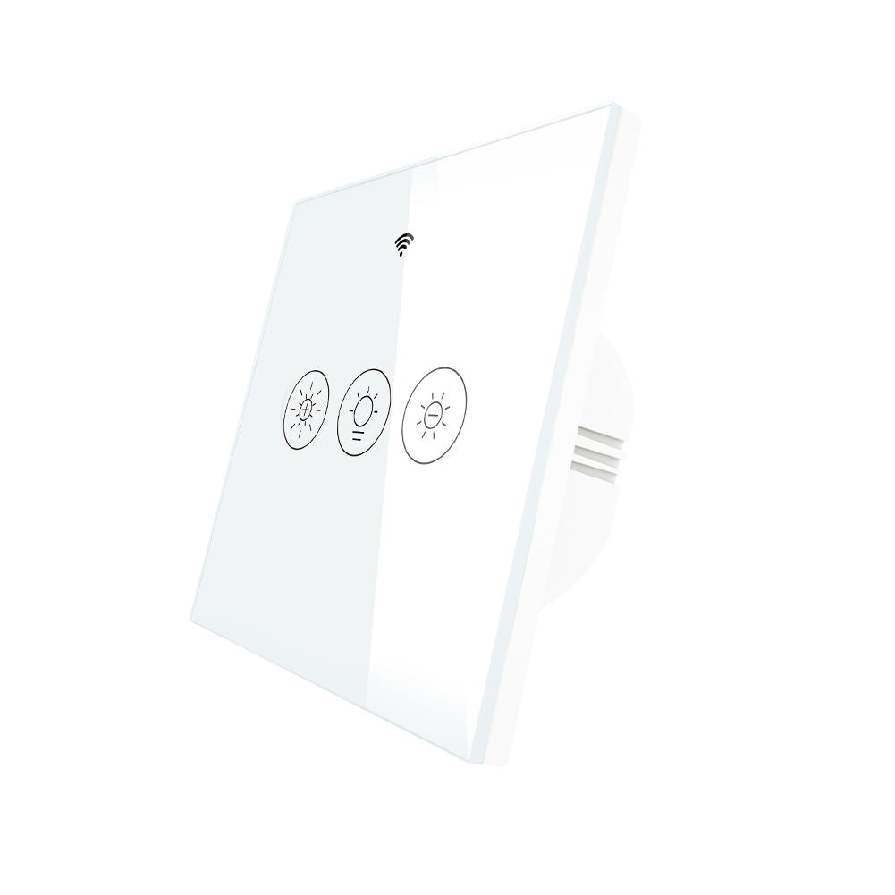 Interruptor Táctil Inteligente MOES WiFi + RF433 | Tuya/Smart Life | Alexa y Google Home | 10A 100–250V (EU)
