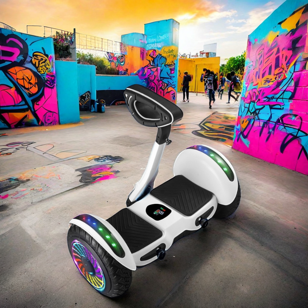 Hoverboard 36V 350W con App + Luces LED | Ruedas 6,5” (Opc. 8/10”) | Vel. 14 km/h | Hasta 150 kg | Modelo HL06