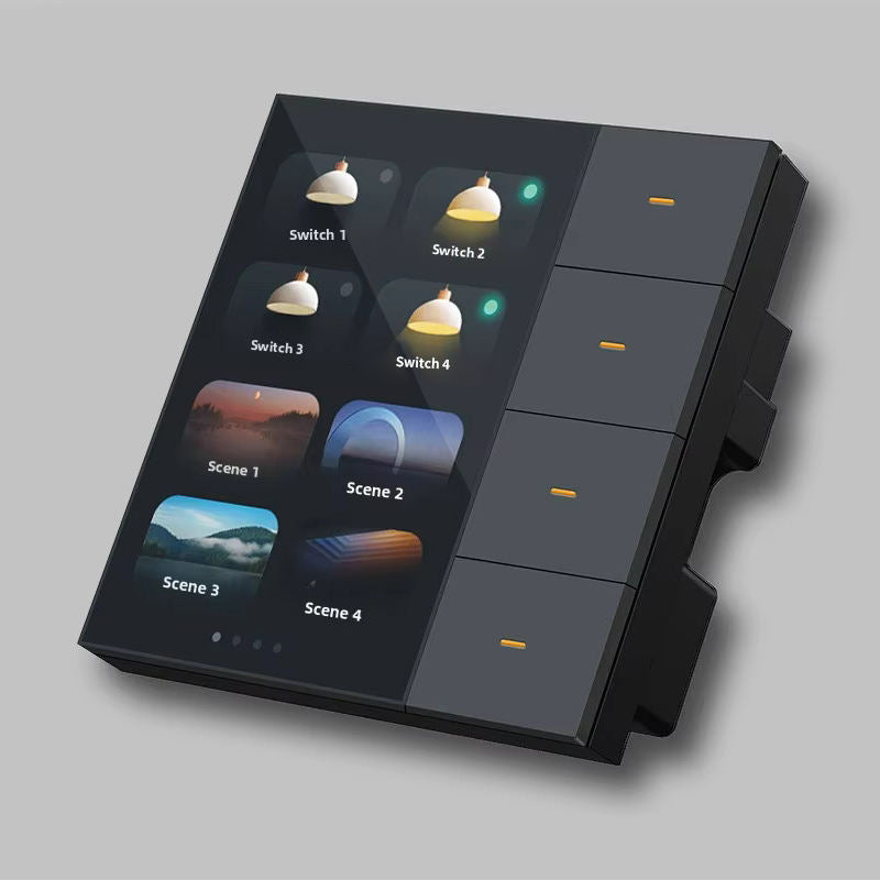 Panel de Control Domótico Tuya 10,1” con Alexa | Pantalla Táctil OLED 1080p + Hub Zigbee + Intercom