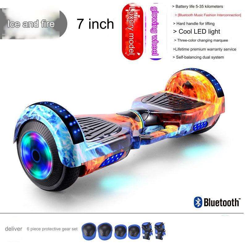 Hoverboard 36V 350W con App + Luces LED | Ruedas 6,5” (Opc. 8/10”) | Vel. 14 km/h | Hasta 150 kg | Modelo HL06