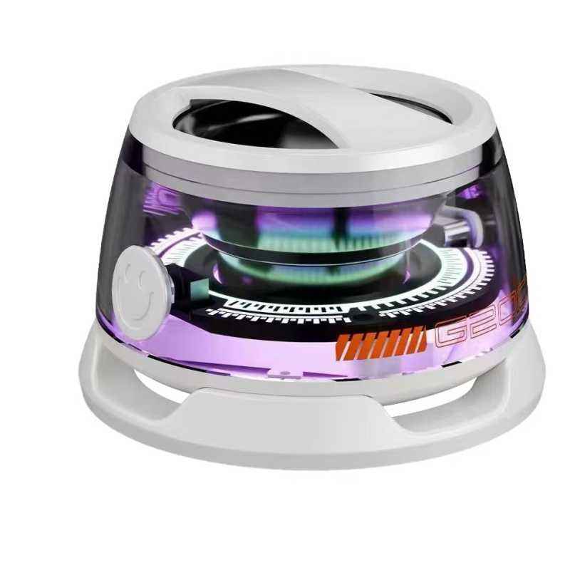 Mini Altavoz Bluetooth Magnético RGB para Móvil (G200) | BT 5.3 | TWS Estéreo | IPX6 Impermeable | 3W | Batería 450mAh (3–5h) | Metal | Portátil